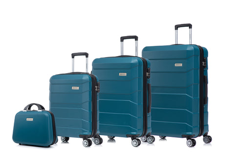 Budapest udvidelig kuffert sæt med baggenwich taske