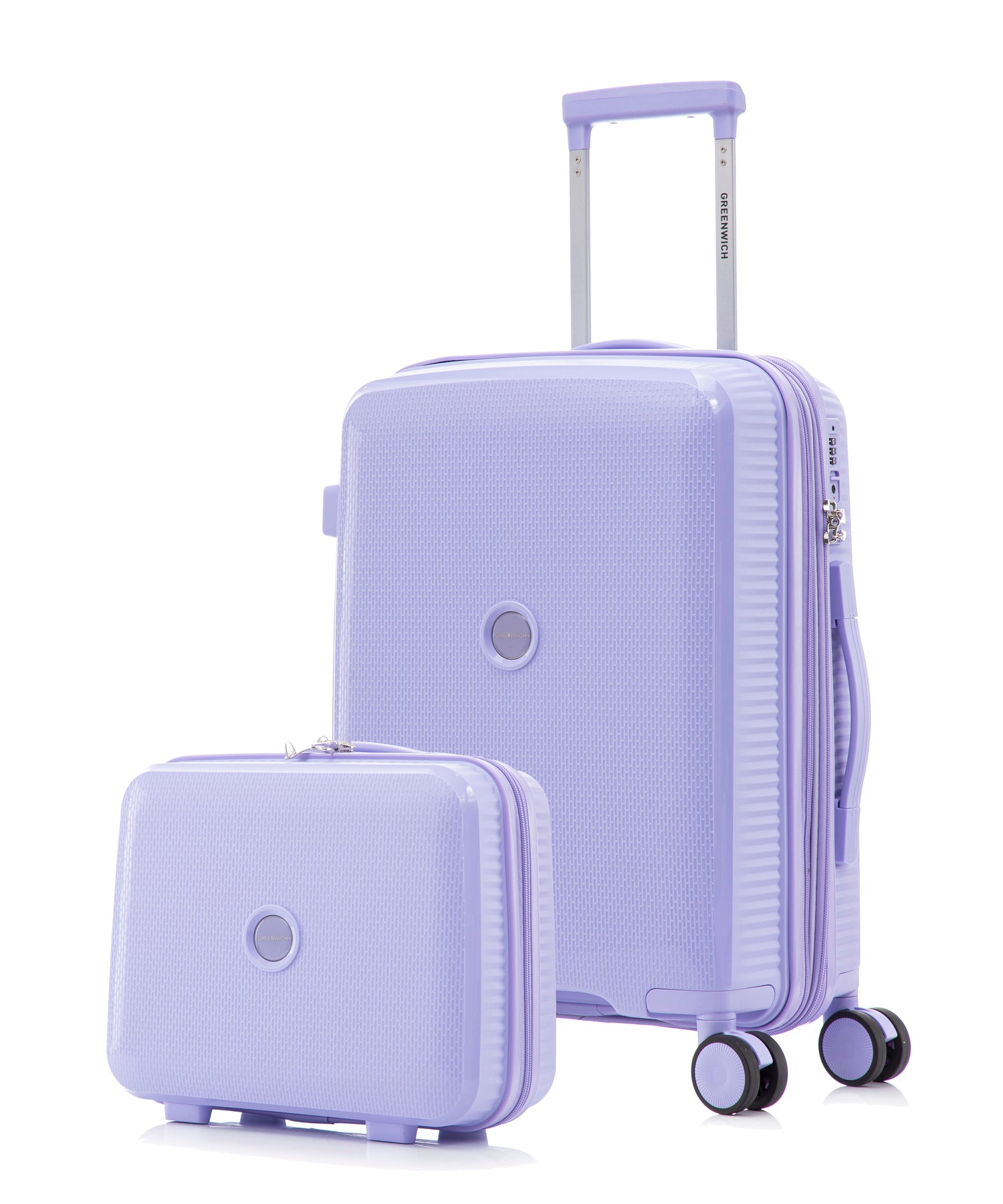 GREENWICH Valigia da cabina con extensible + neceser ARUBA