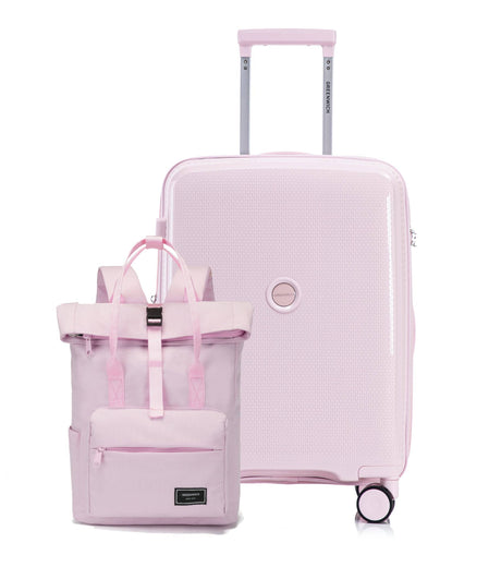 GREENWICH set mochila 15L FABER + maleta de cabina ARUBA
