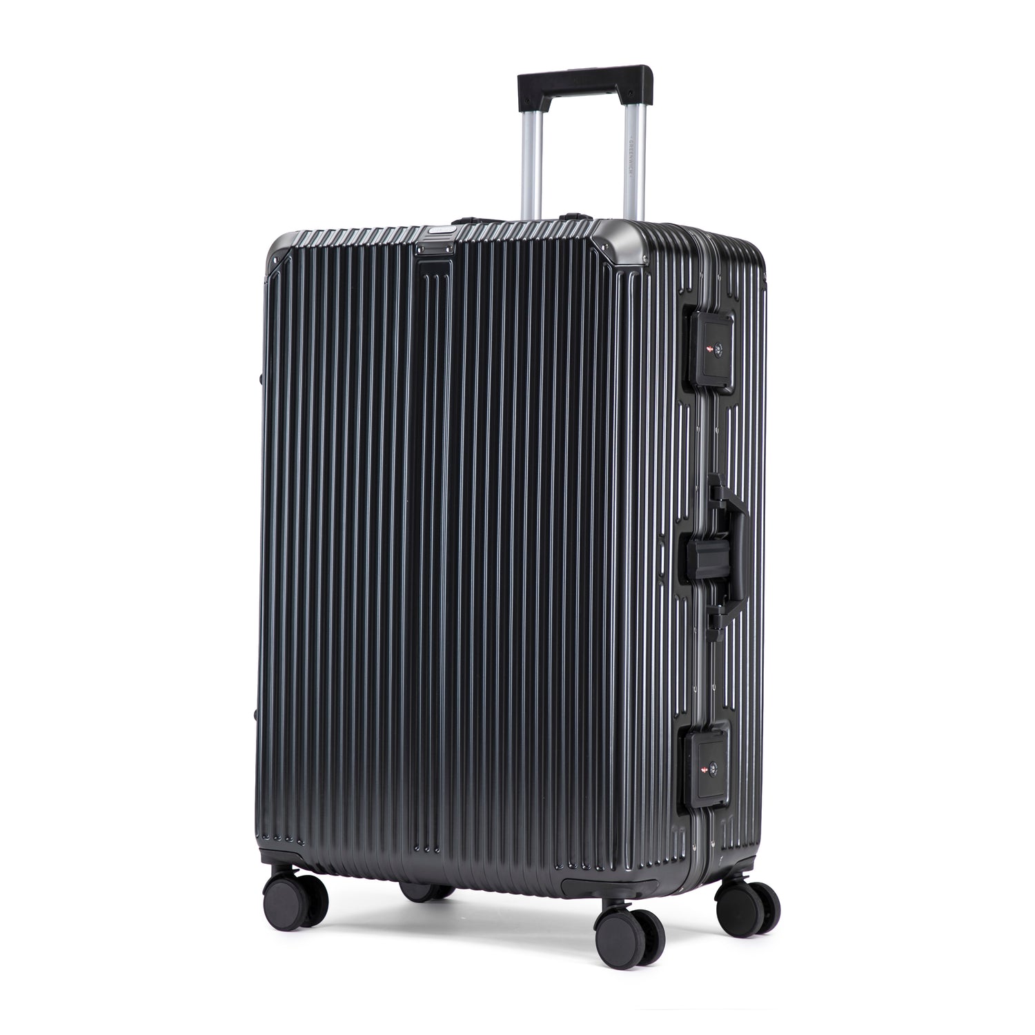 GREENWICH Set of ALUMINUM Suitcases FRAME 58cm/69cm/78cm DOHA