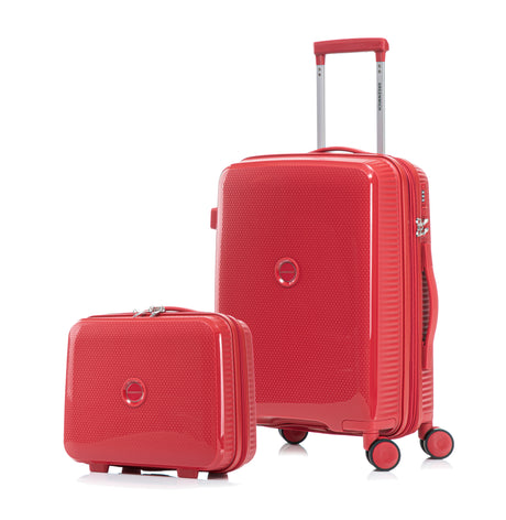 GREENWICH Valigia da cabina con extensible + neceser ARUBA