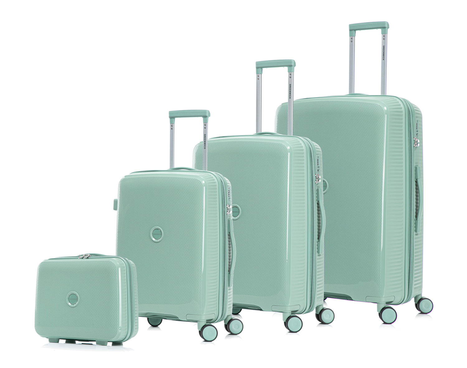GREENWICH SET Of suitcases with EXTENSIBLE + NECESER ARUBA