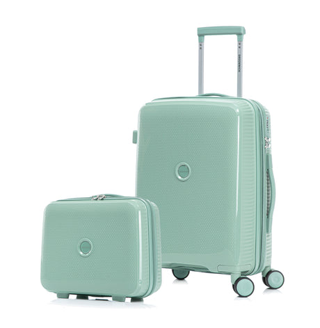 GREENWICH Valigia da cabina con extensible + neceser ARUBA