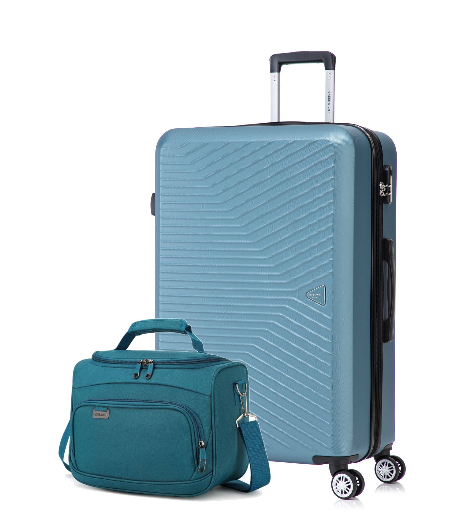 GREENWICH pack neceser miękki SINTRA + Walizka kabinowa extensible NAIROBI
