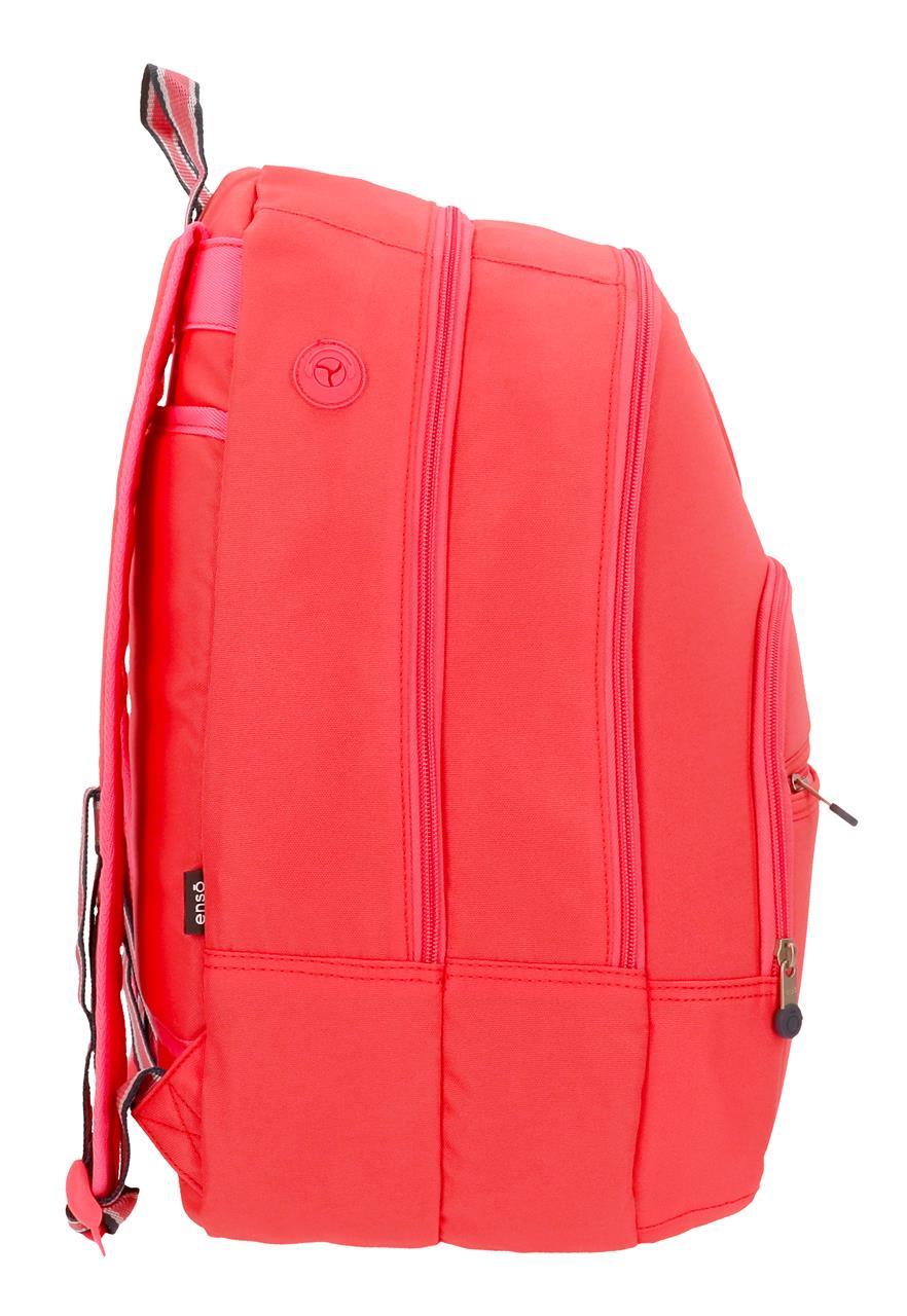 9242463 Backpack 46cm 2c. ENSO Basic Coral