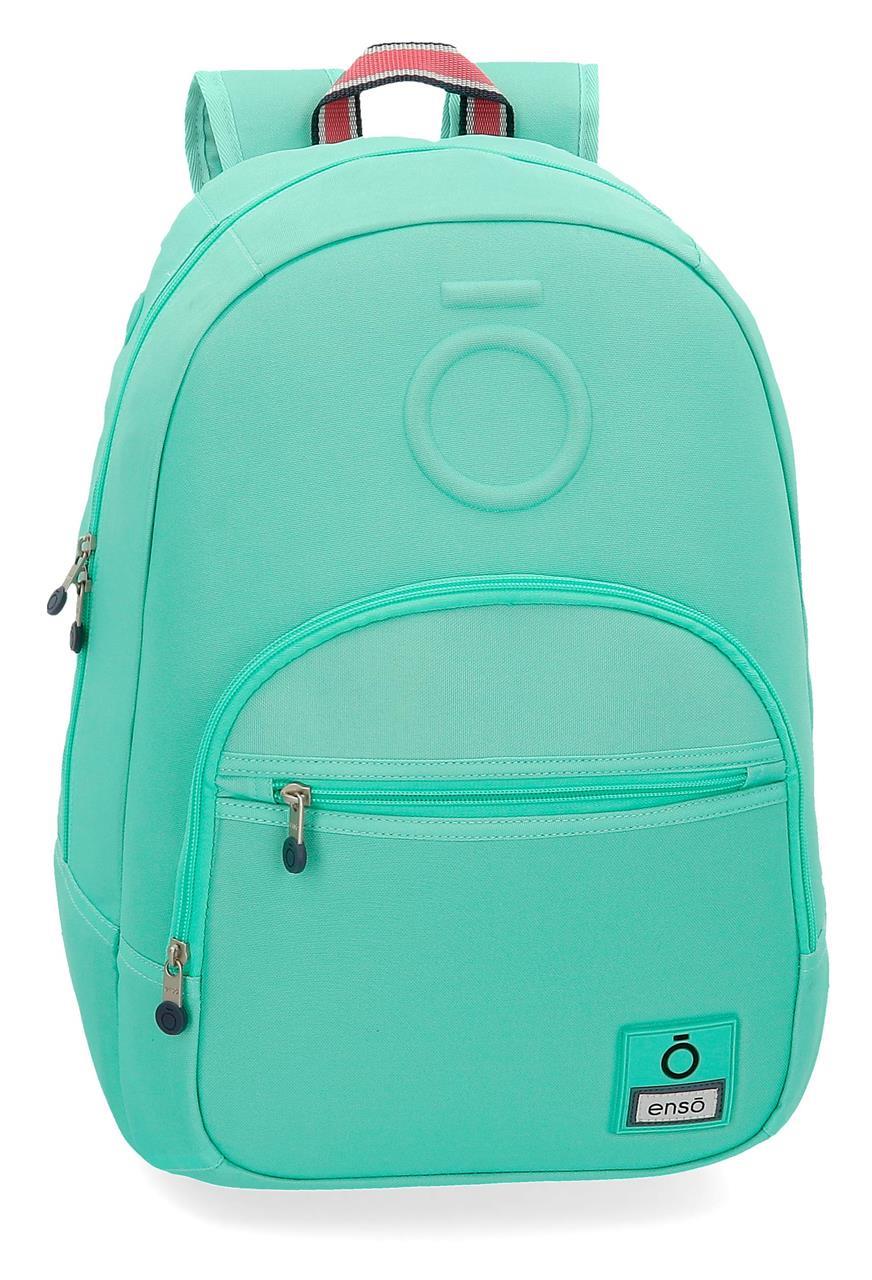 92423B4 MOCHILA ADAP. 46CM. ENSO BASIC TURQUESA