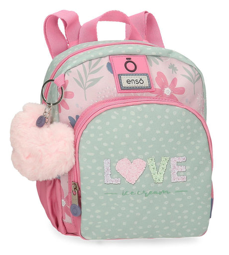 9562021 MOCHILA 23CM. ENSO LOVE ICE CREAM