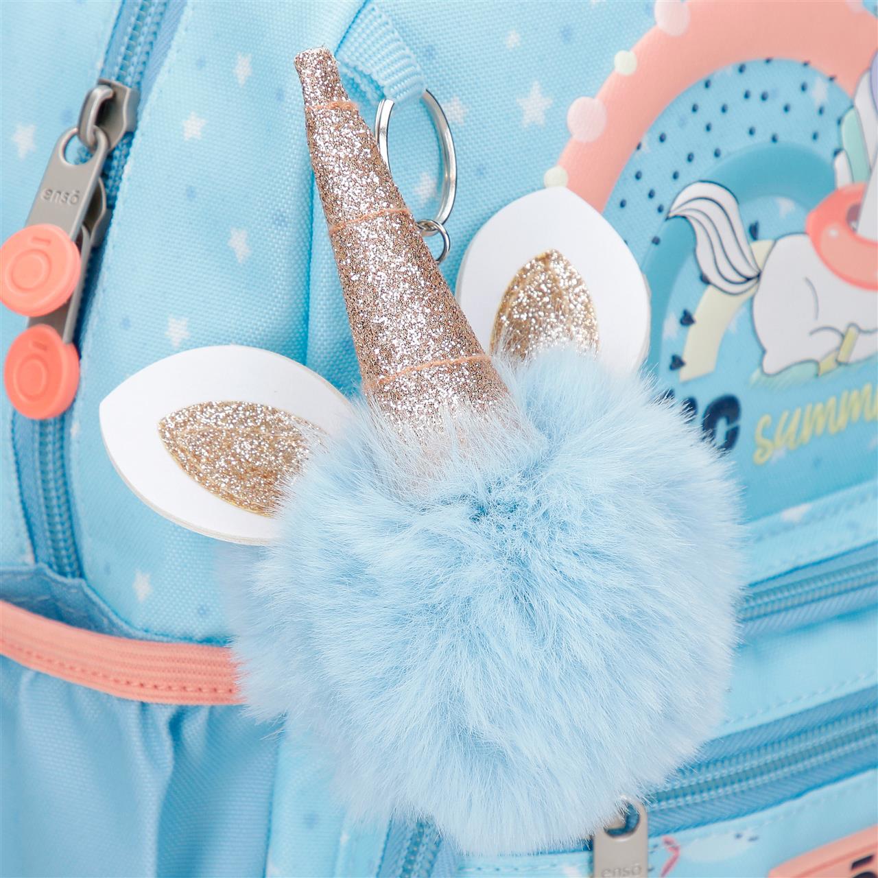 96322T2 Adapte a mochila. 28cm. C/carro. ENSO Magic Summer Blue