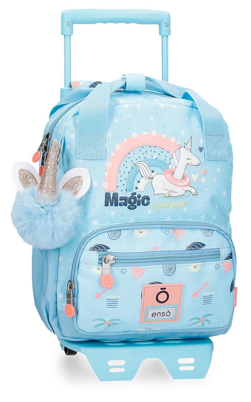96322T2 Adapte a mochila. 28cm. C/carro. ENSO Magic Summer Blue