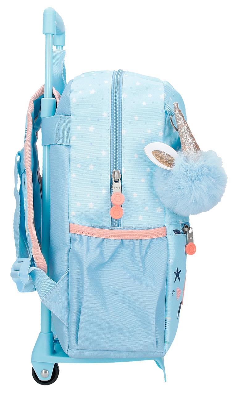 96323T2 Adapte a mochila. 32cm. C/carro. ENSO Magic Summer Blue