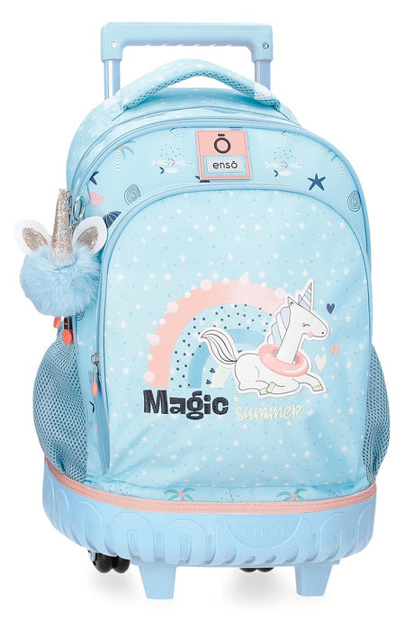 9632922 Mochila COMPACT 2R ENSO Magic Summer Blue Claro