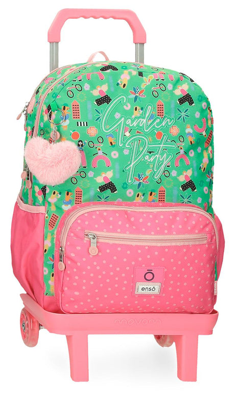 96626T1 Adapte a mochila. 42cm.2c c/carro ENSO GARDEN PARTY