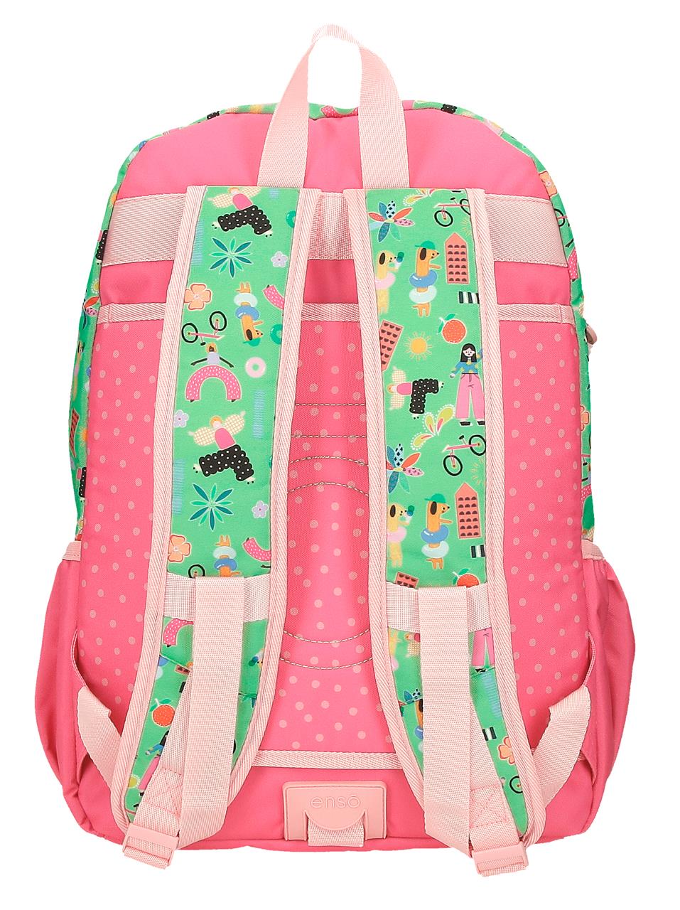 96627D1 Adapt Backpack. 44cm 2c. ENSO GARDEN PARTY