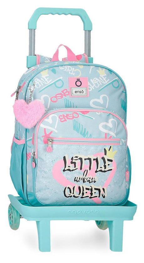 97124T1 Adapte a mochila. 38cm. C/carro. ENSO LITTLE URBAN QUEEN