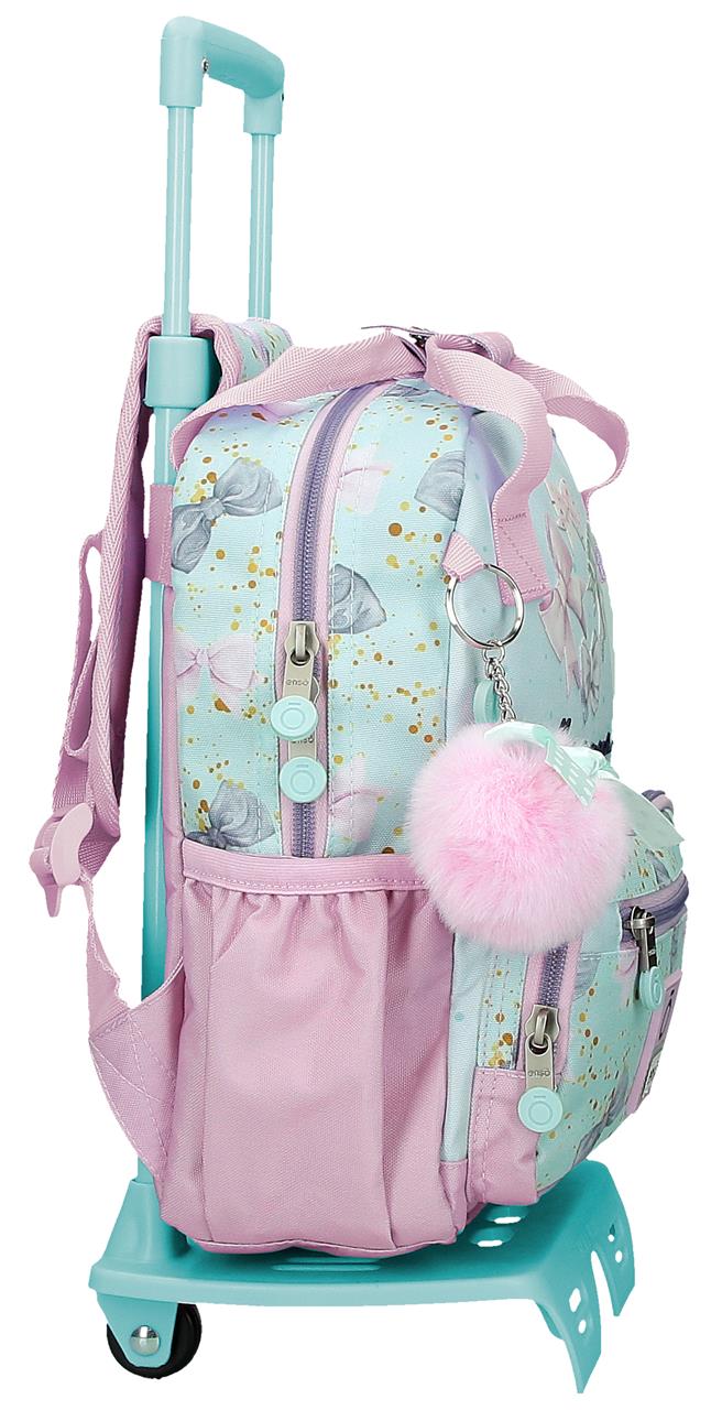 97622T1 ADAP BACKPACK. 28CM. C/CARRO. ENSO MERCI AMOUR