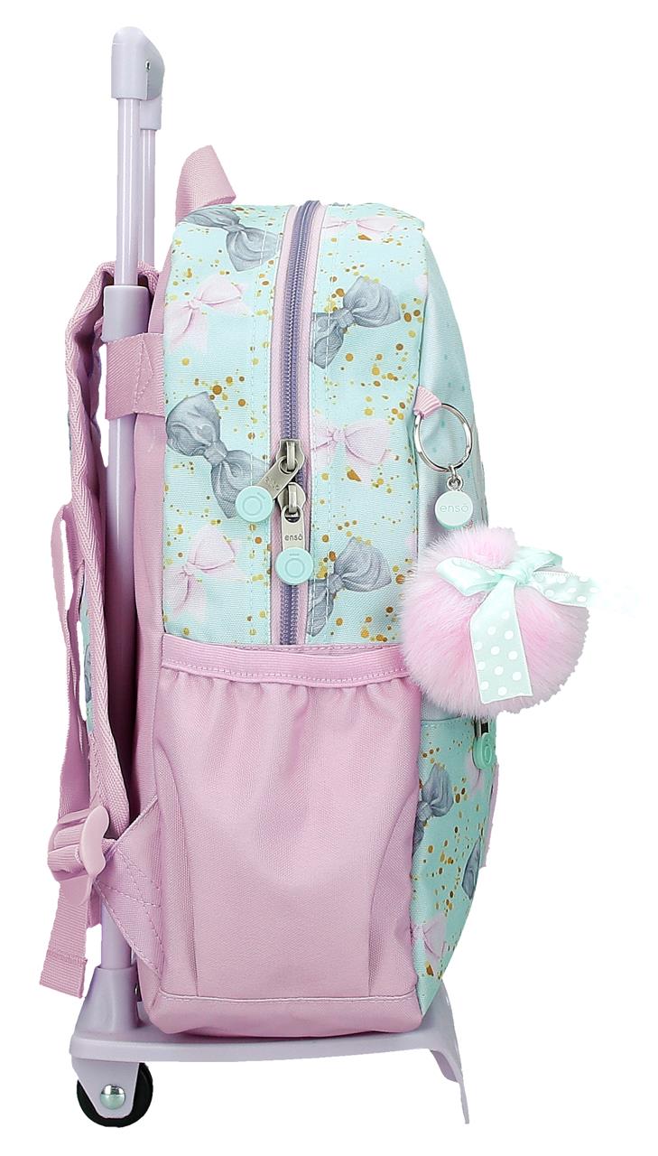 97623T1 MOCHILA ADAP. 32CM. C/CARRO. ENSO MERCI AMOUR