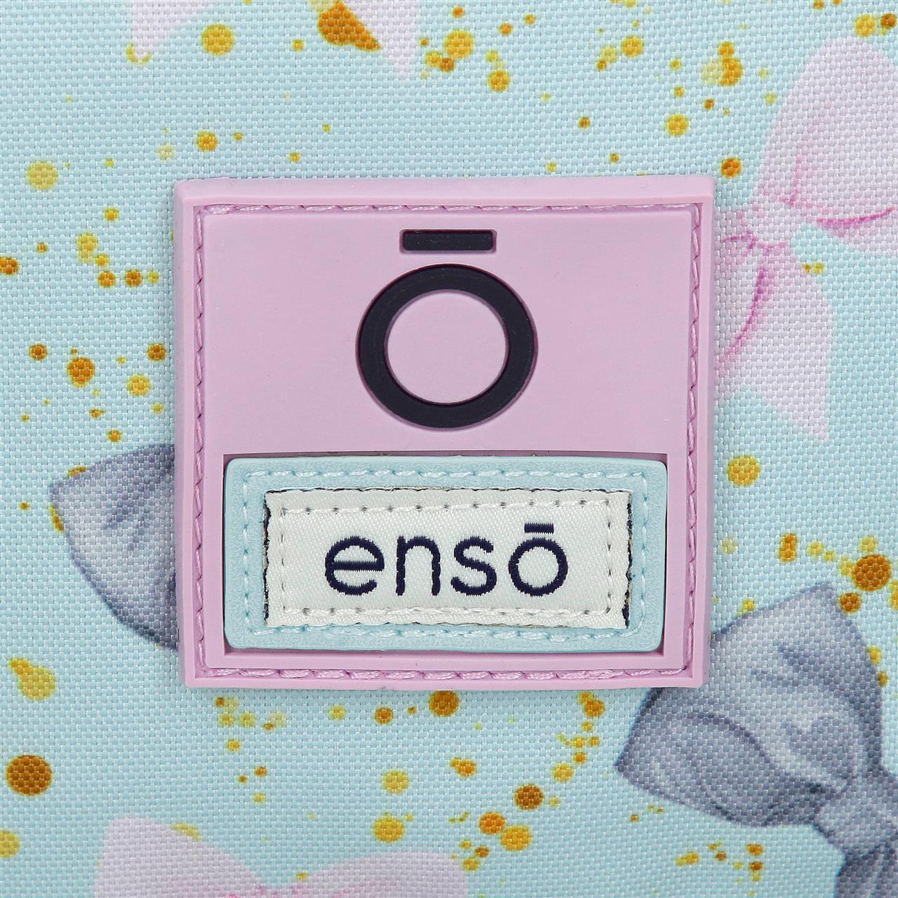 97623T1 MOCHILA ADAP. 32CM. C/CARRO. ENSO MERCI AMOUR