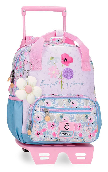 97722t1 Adatta Zackpack. 28 cm. C/auto. ENSO Pieno di fiori