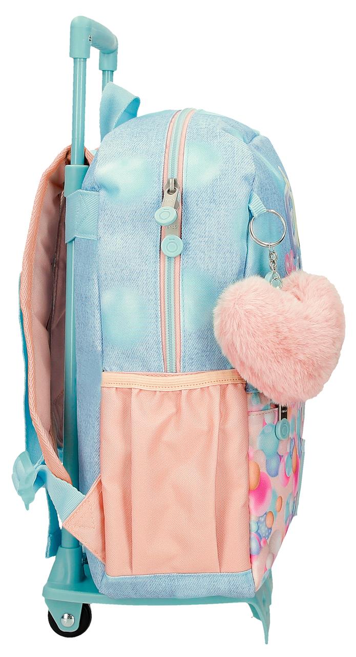 97823T1 MOCHILA ADAP. 32CM. C/CARRO. ENSO BUBBLES