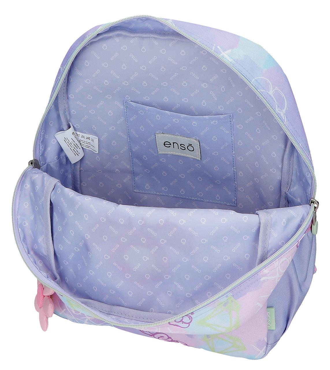 97923T1 MOCHILA ADAP. 32CM. C/CARRO. ENSO NEW VIBES