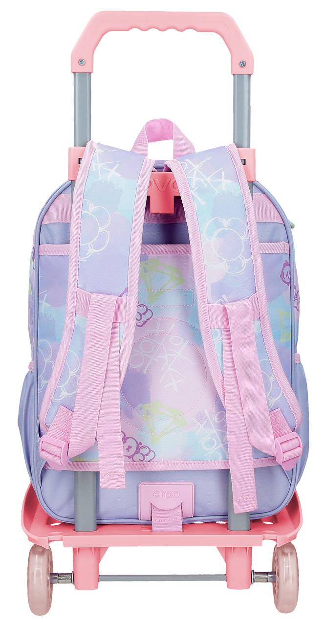 97924T1 MOCHILA ADAP. 38CM. C/CARRO. ENSO NEW VIBES