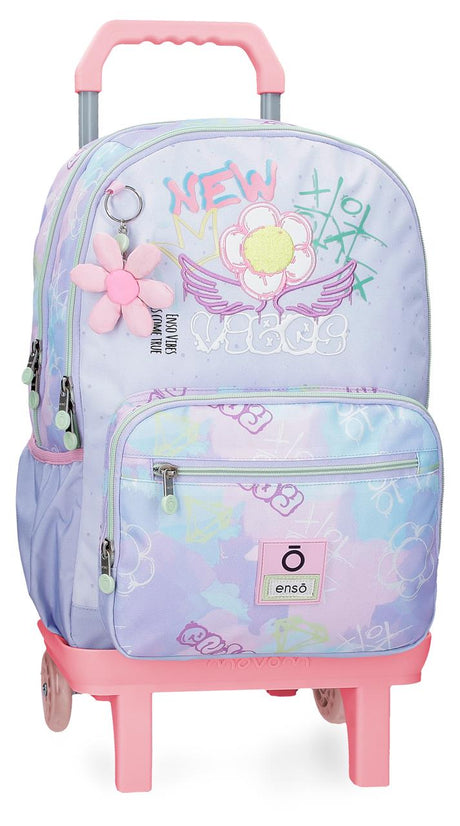 97927T1 ADAP BACKPACK. 44CM. C/CARRO. ENSO NEW VIBES