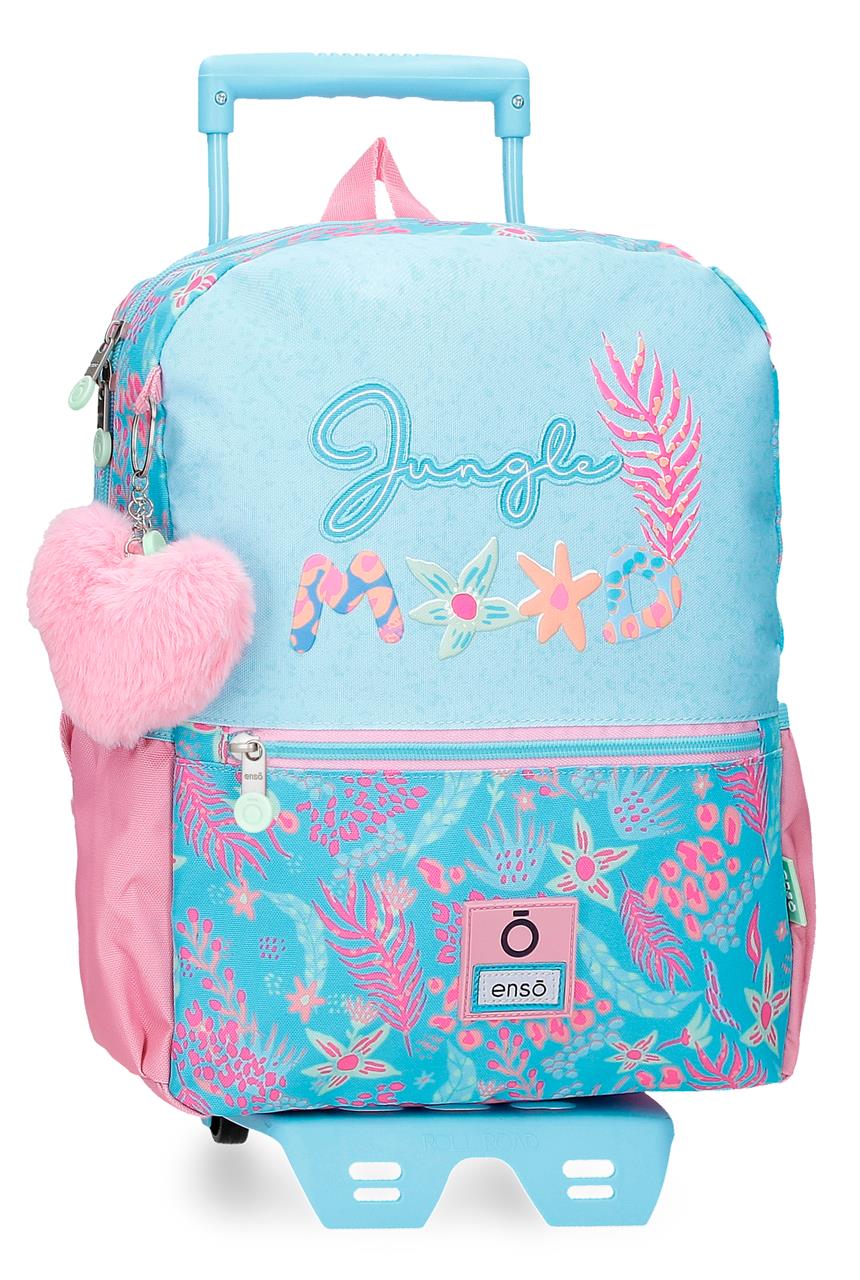 98123T1 Adapte a mochila. 32cm. C/carro. ENSO Humor da selva