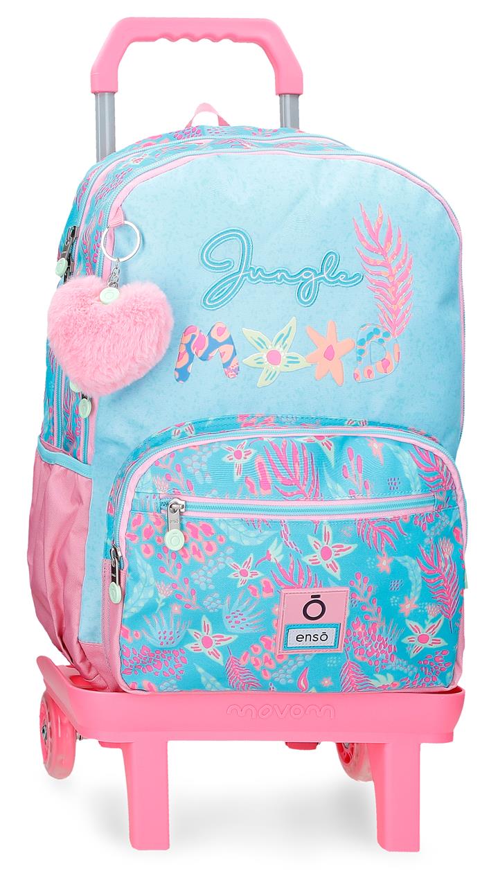 98127t1 Adatta Zackpack. 44 cm. C/auto. ENSO Umore della giungla