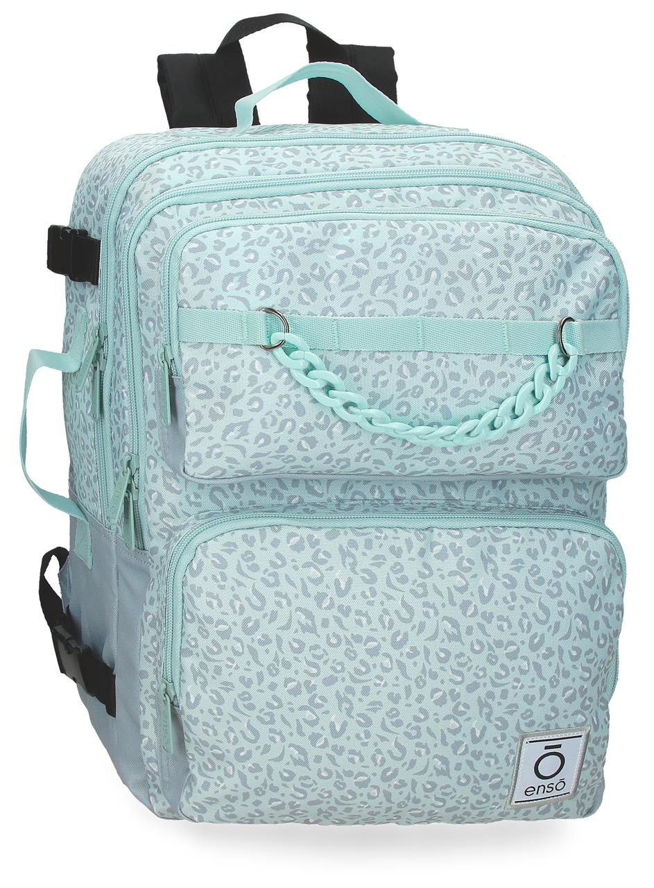 9872626 BACKPACK 40CM. ENSO FLEUR FELINE