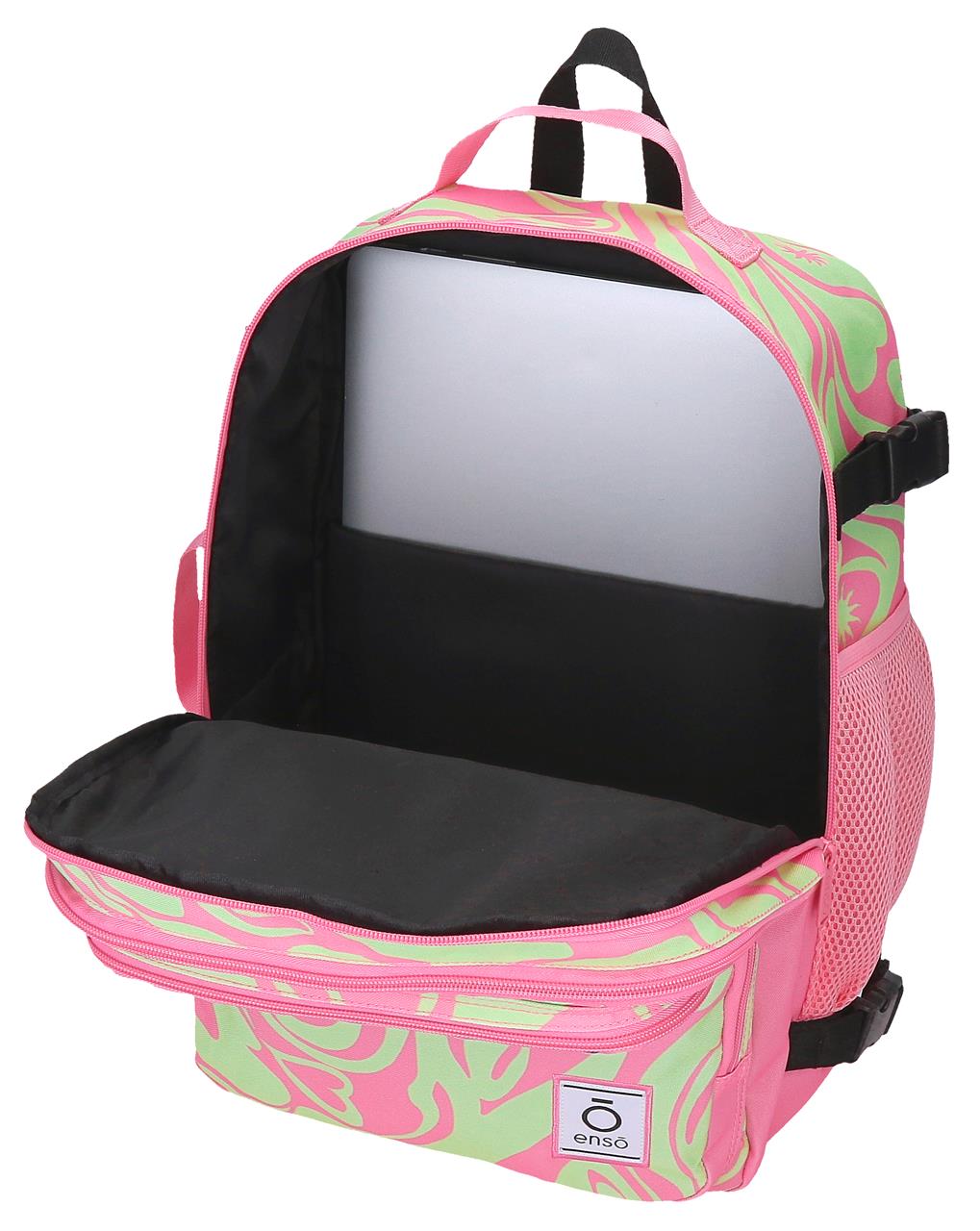 9872623 Backpack 40cm. ENSO Fleur Psychedelic