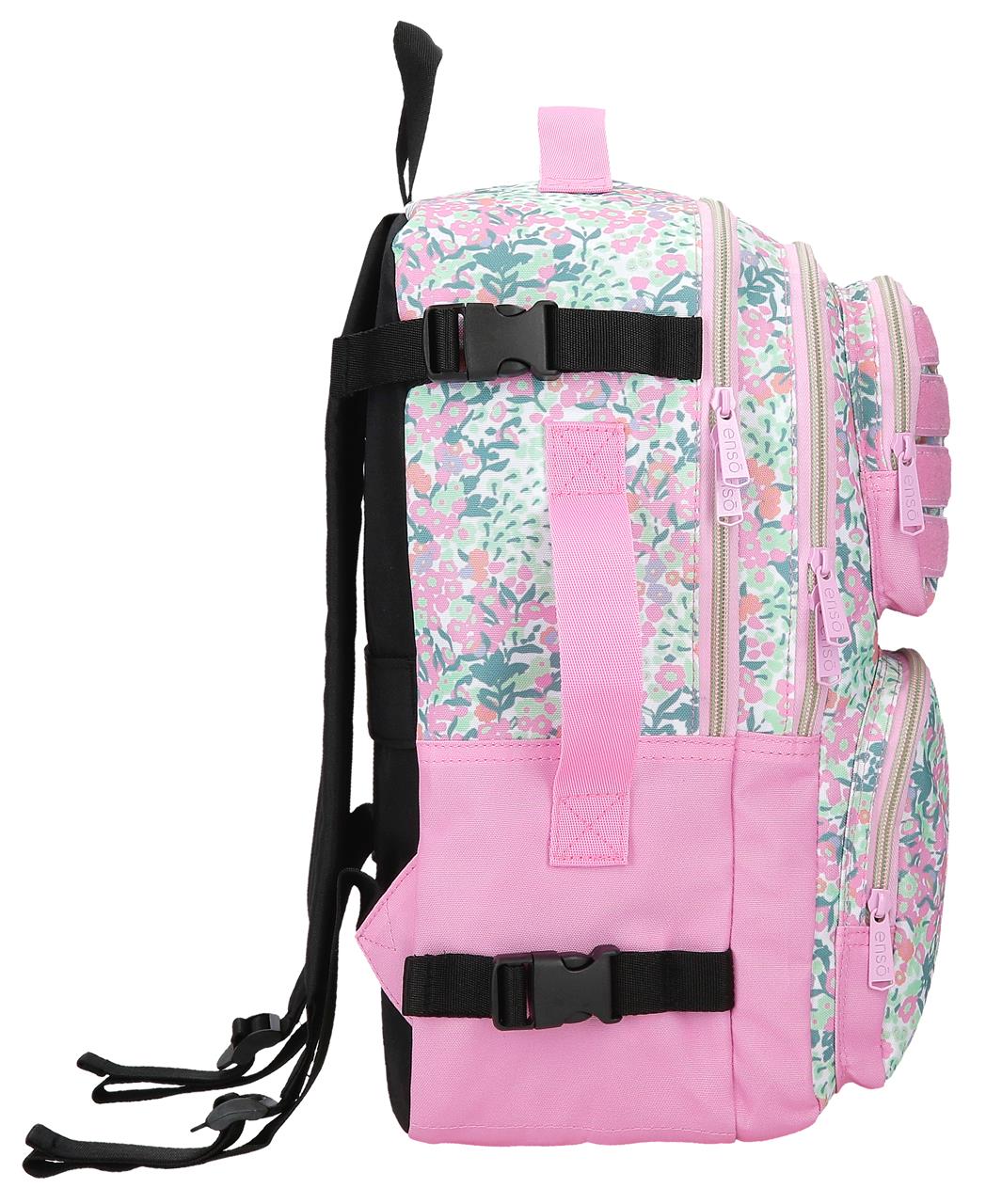 9872625 40 cm Rucksack. ENSO Fleur Spring