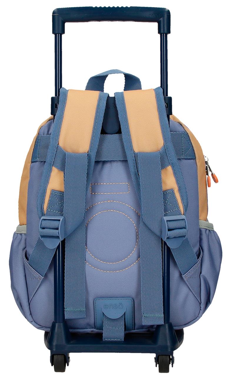 98822V1 MOCHILA ADAP. 28CM. C/CARRO. ENSO ALIEN SPACE