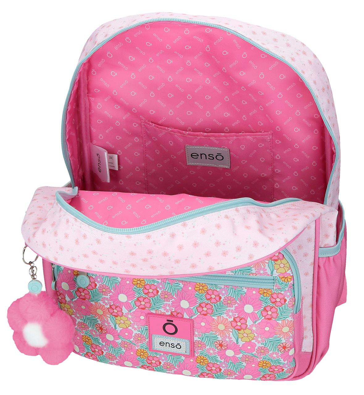 99323T1 ADAP-RUCKSACK. 38CM. C/CARRO. ENSO MÄDCHENZONE