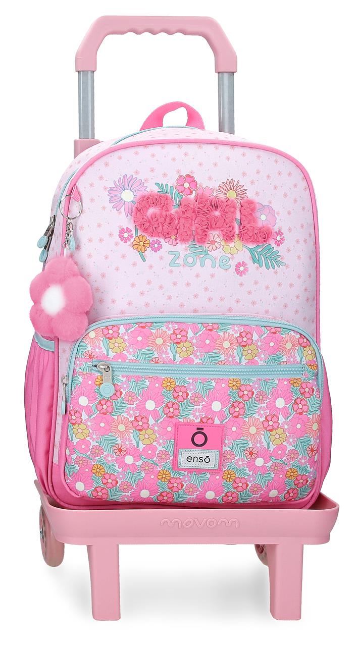 99323T1 ADAP-RUCKSACK. 38CM. C/CARRO. ENSO MÄDCHENZONE