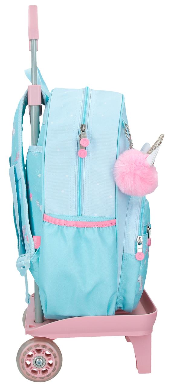 99423T1 ADAP-RUCKSACK. 38CM. C/CARRO. ENSO EINHORN PARADISE