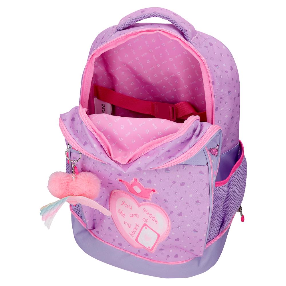 9952921 BACKPACK COMPACT DESM. 2R. ENSO QUEEN OF HEARTS