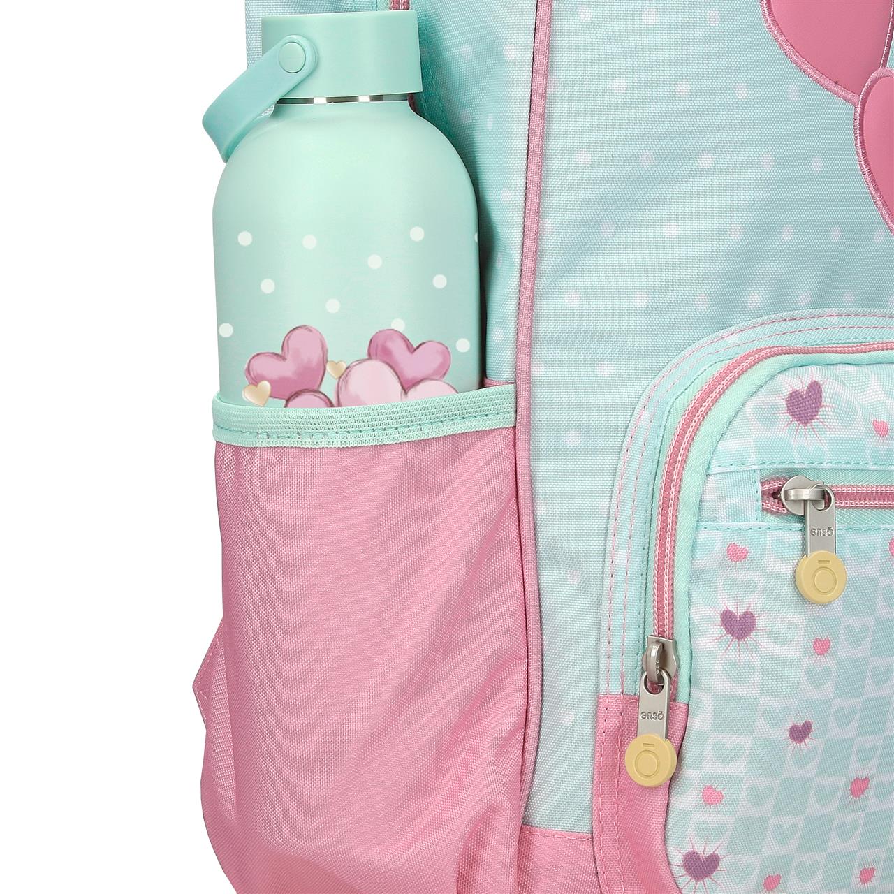 99626T1 ADAP BACKPACK. 44CM 2C. C/CARRO. ENSO HEARTS
