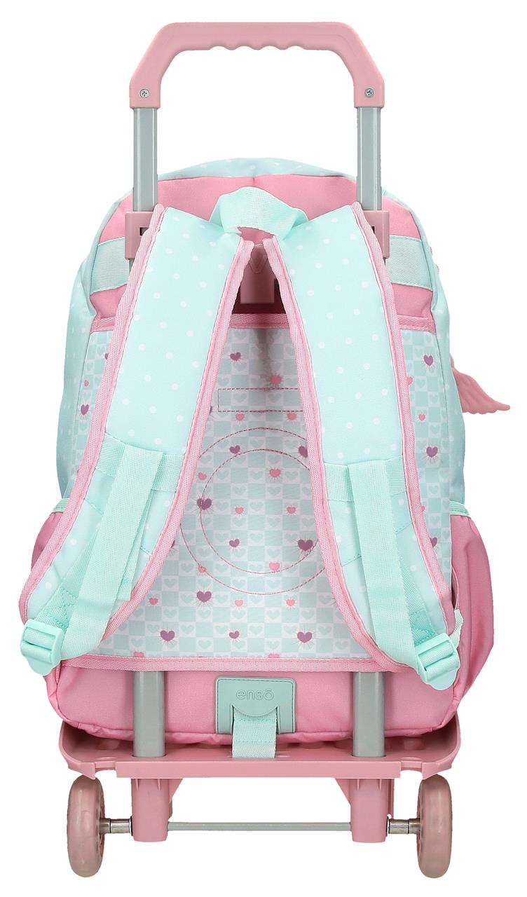 99626T1 ADAP BACKPACK. 44CM 2C. C/CARRO. ENSO HEARTS