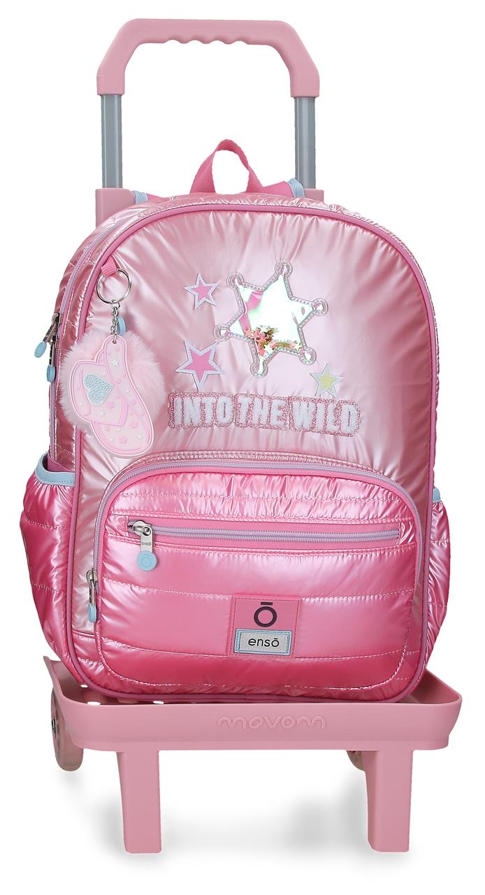 99823T1 ADAP BACKPACK. 38CM. C/CARRO. ENSO INTO THE WILD