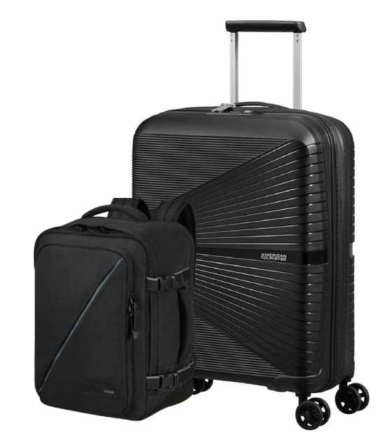 Pack Mala de cabine AIRCONIC + mochila TAKE2CABIN MS