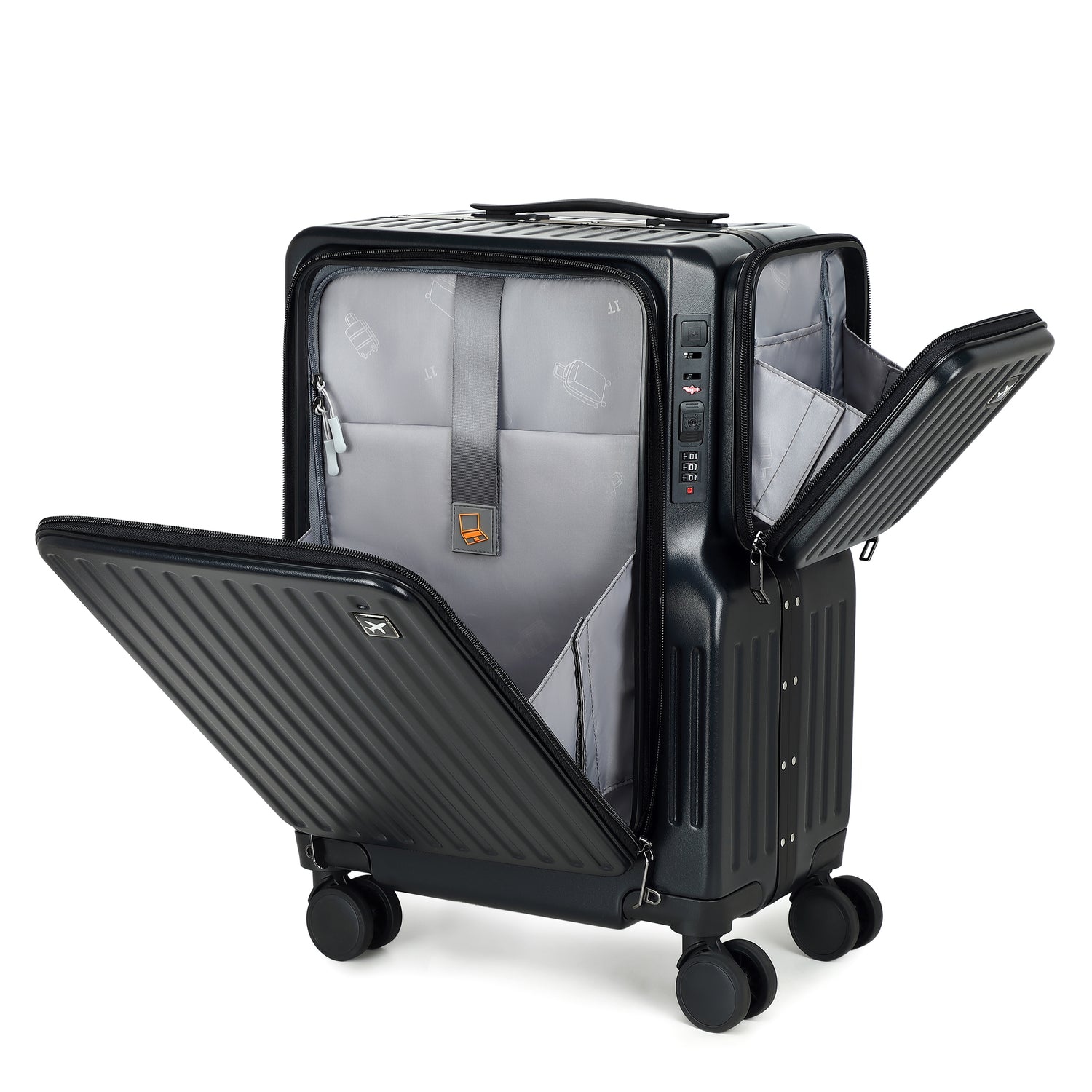 GREENWICH Walizka kabinowa z boczną kieszenią MONTREAL