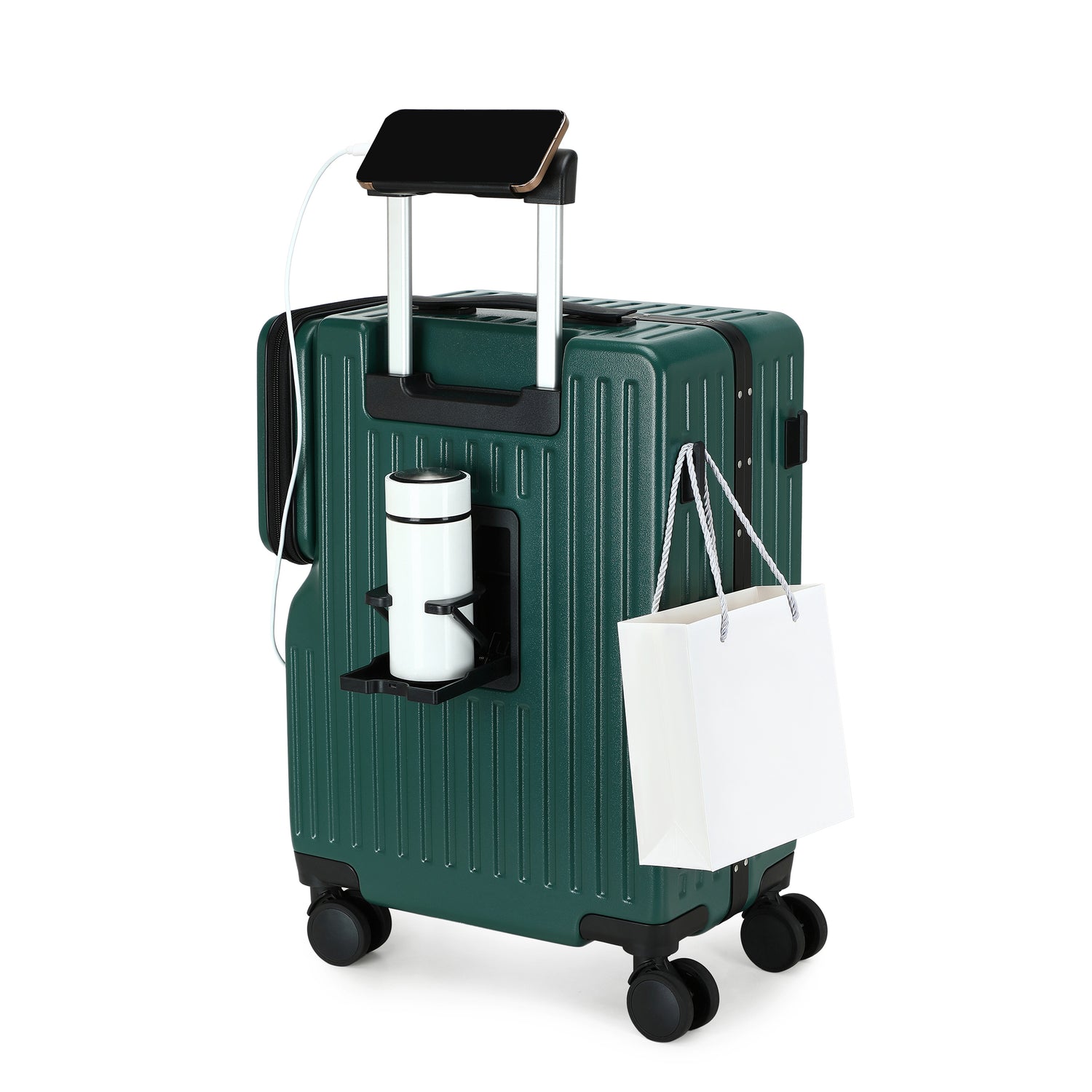 GREENWICH Walizka kabinowa z boczną kieszenią MONTREAL