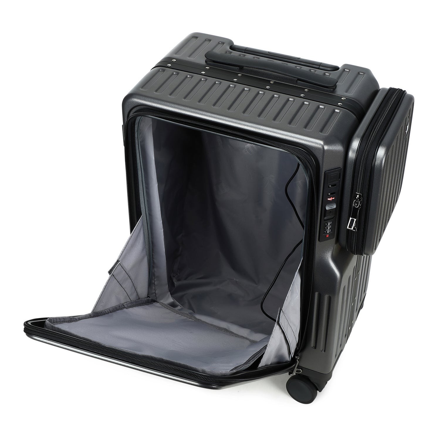 GREENWICH Walizka kabinowa z boczną kieszenią MONTREAL