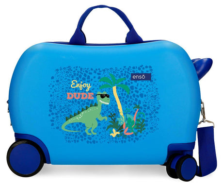 9151021 ABS INF. Kuffert 4 R. (2 MULTI.) 45CM. ENSO DINO