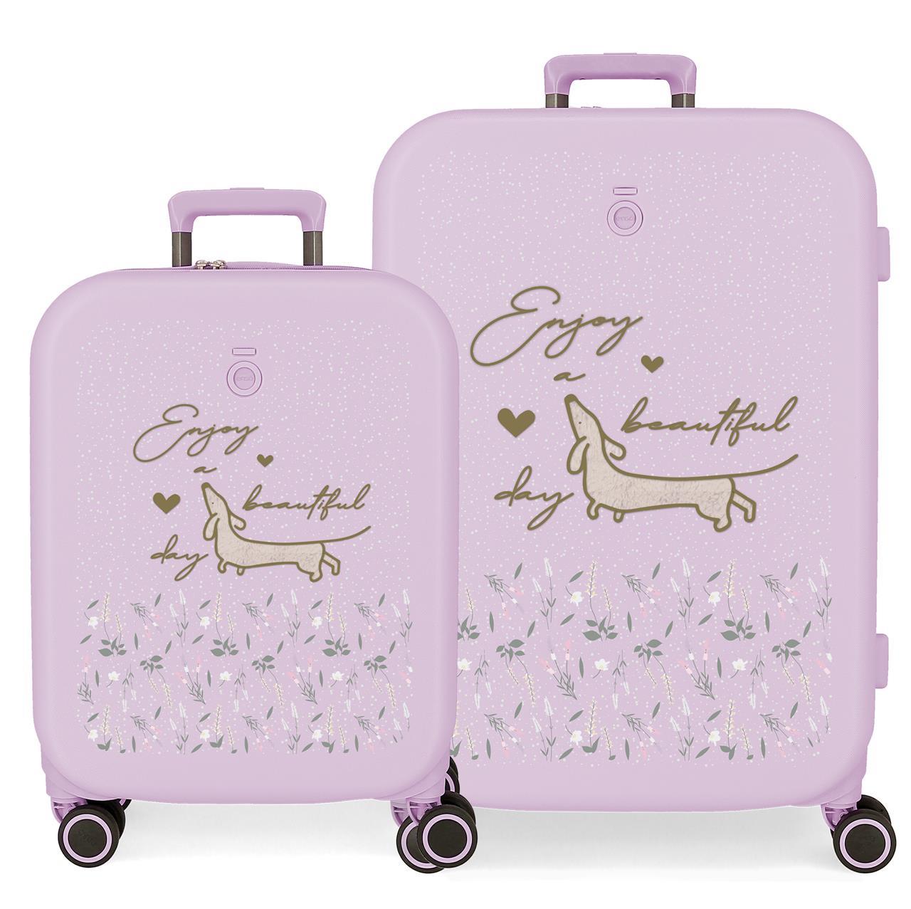 9519523 SET/2 TROLLEY ABS 55-70CM. 4r. ENSO BEAUTIFUL DAY Li