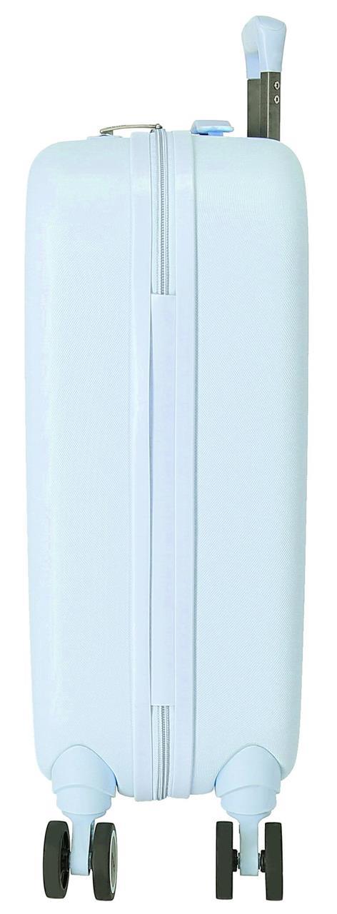 9529121 TROLLEY ABS 55CM. 4r. ENSO Bonjour turquoise