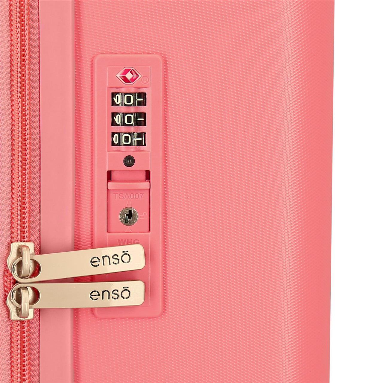 9529122 TROLLEY ABS 55CM. 4r. ENSO Bonjour koraal