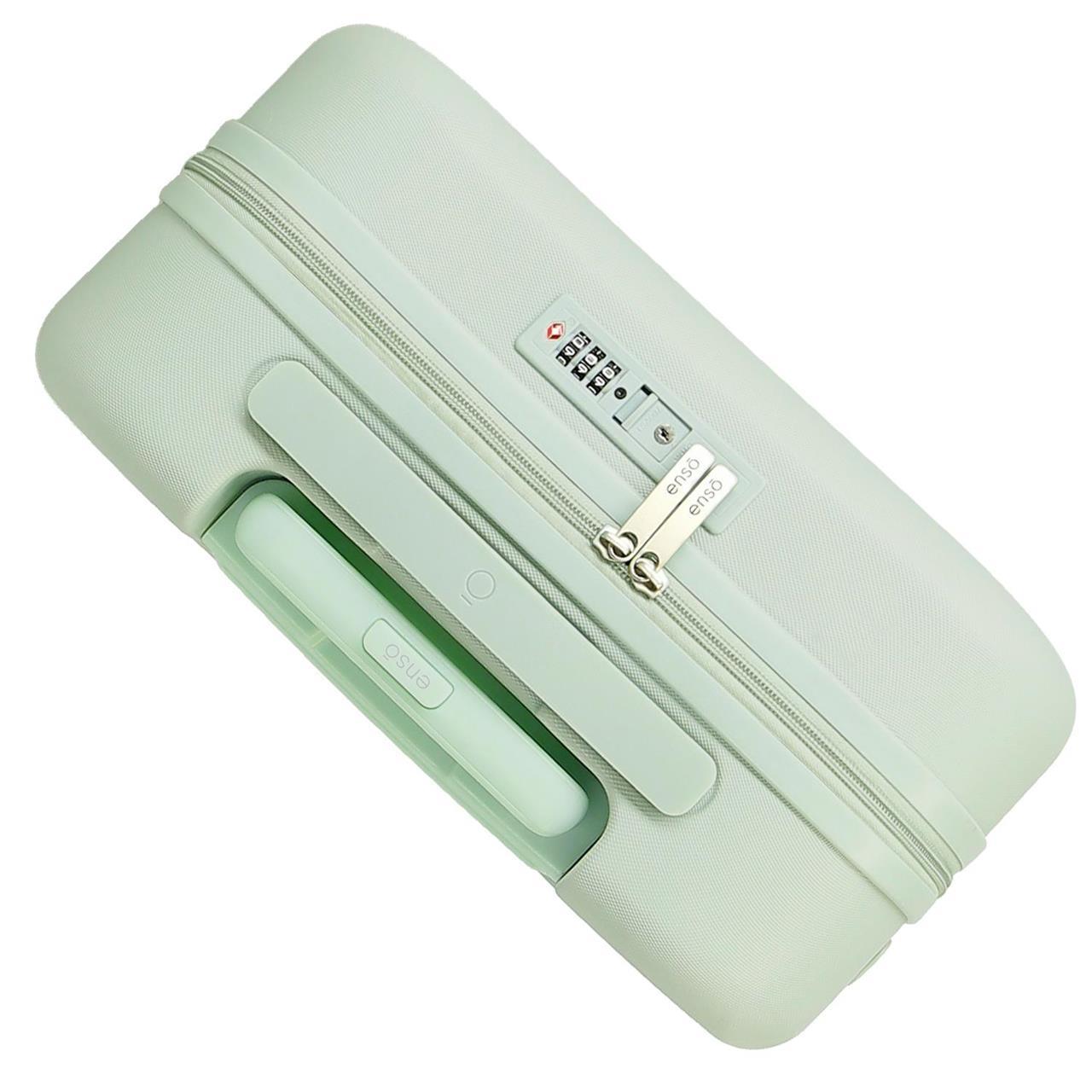 9539124 TROLLEY ABS 55CM. 4r. ENSO CUTE GIRL Mint green