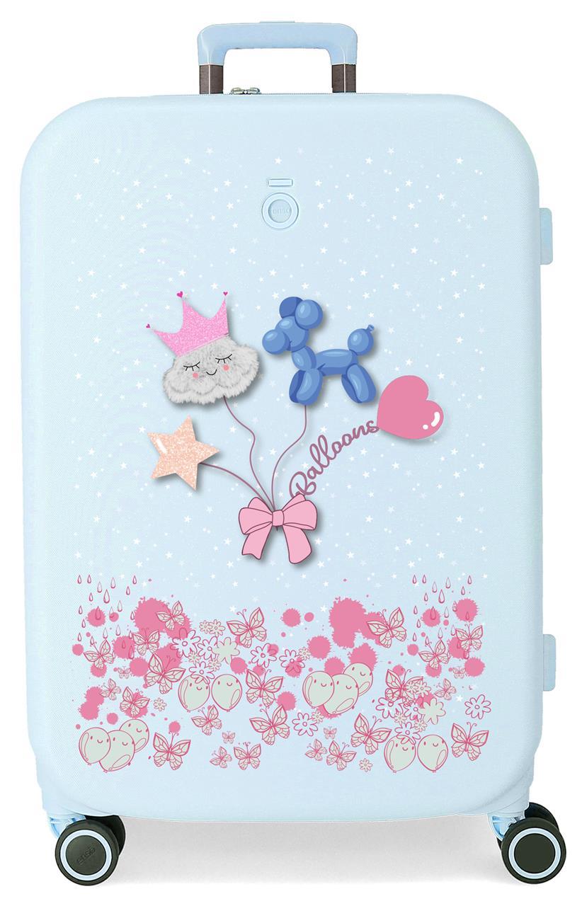 9559221 TROLLEY ABS 70 cm. 4r. ENSO BALLONS TÜRKIS