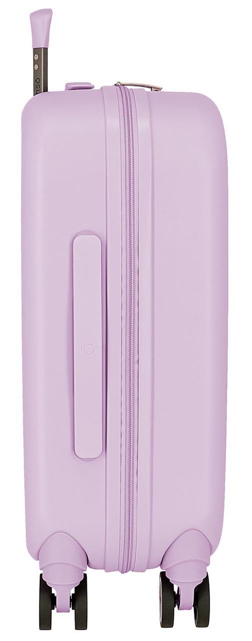 9569123 TROLLEY ABS 55CM. 4r. ENSO LOVE ICE CREAM LILA